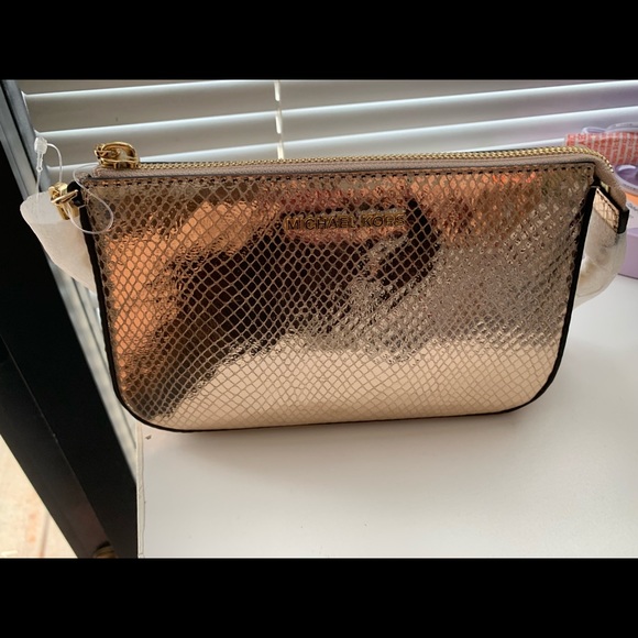 rose gold small purse